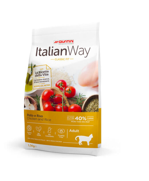 ITALIAN WAY CAT POLLO E RISO