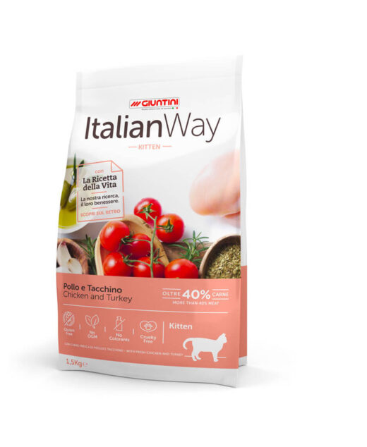 ITALIAN WAY KITTEN POL/TAC | Crocchette Naturali per Gattini